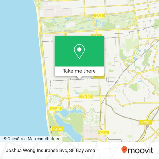 Joshua Wong Insurance Svc map