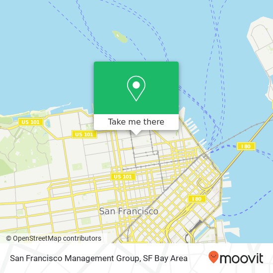 San Francisco Management Group map