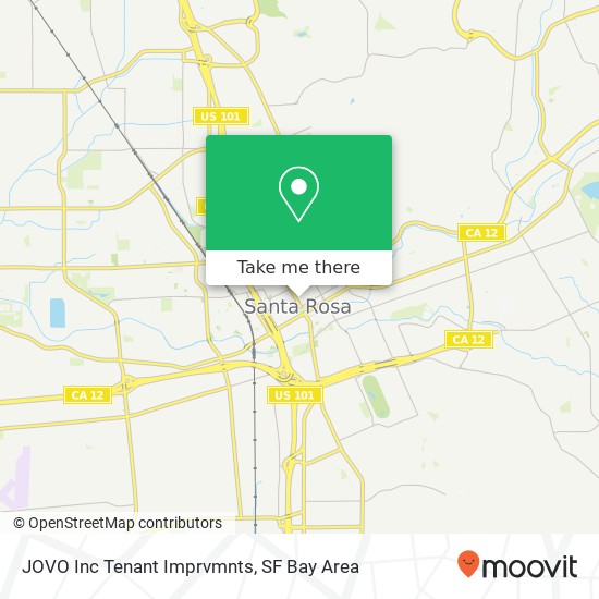 Mapa de JOVO Inc Tenant Imprvmnts