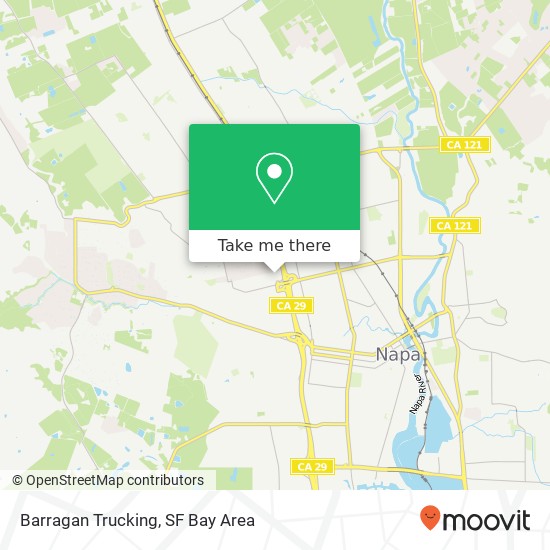 Barragan Trucking map