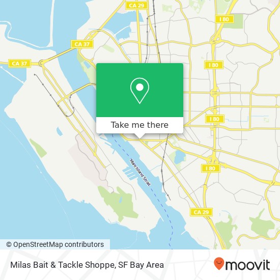 Mapa de Milas Bait & Tackle Shoppe