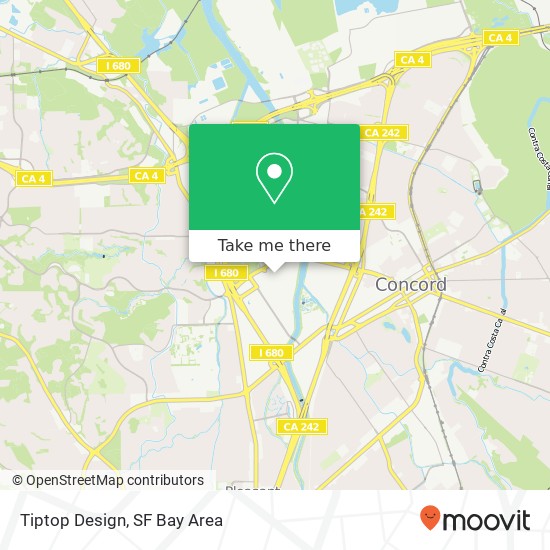 Tiptop Design map