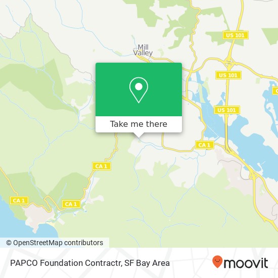 Mapa de PAPCO Foundation Contractr