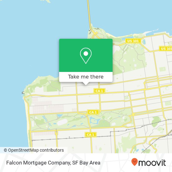 Falcon Mortgage Company map