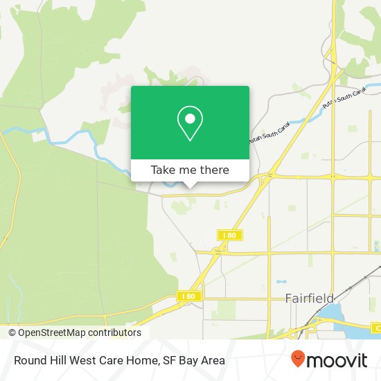 Round Hill West Care Home map