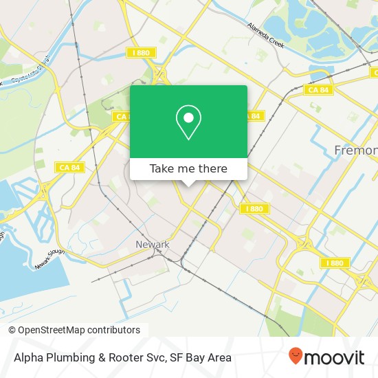 Mapa de Alpha Plumbing & Rooter Svc