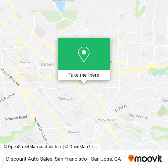 Discount Auto Sales map