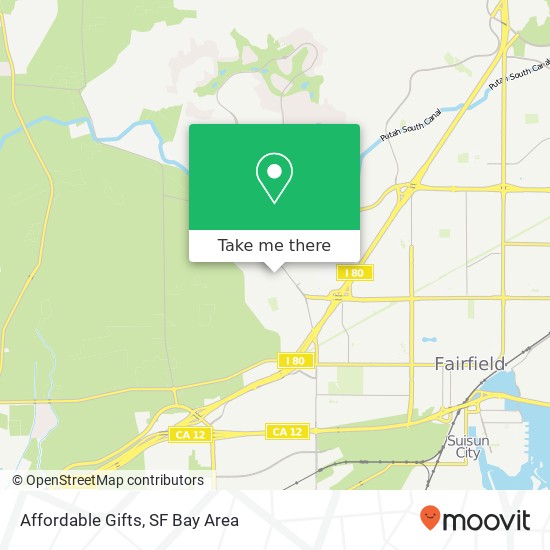 Affordable Gifts map