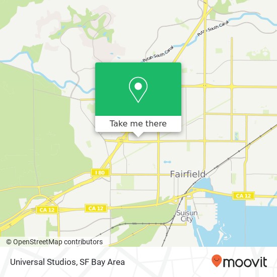 Mapa de Universal Studios