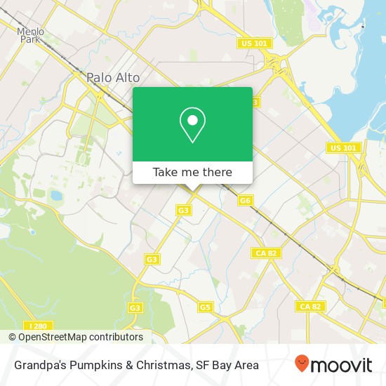 Grandpa's Pumpkins & Christmas map