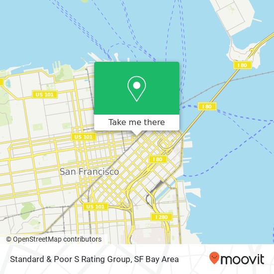 Mapa de Standard & Poor S Rating Group