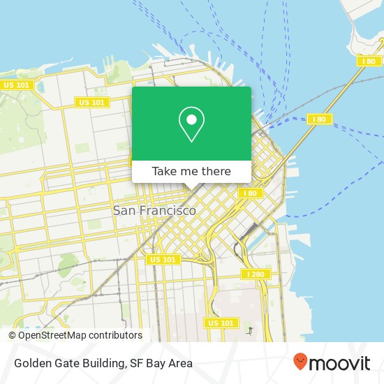 Golden Gate Building map