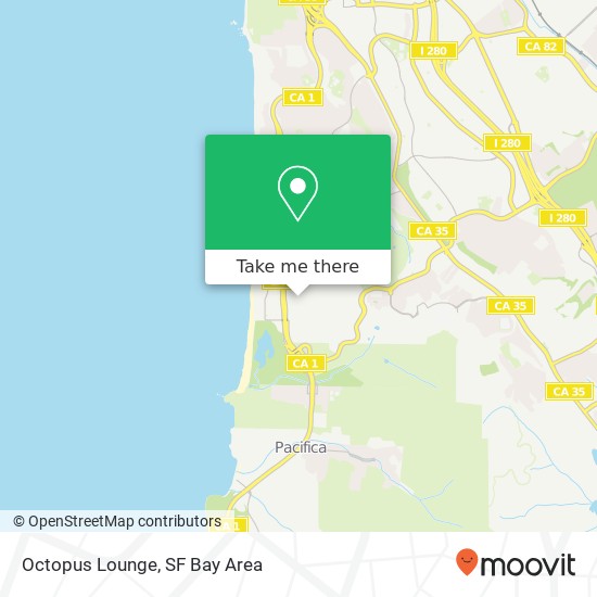 Octopus Lounge map