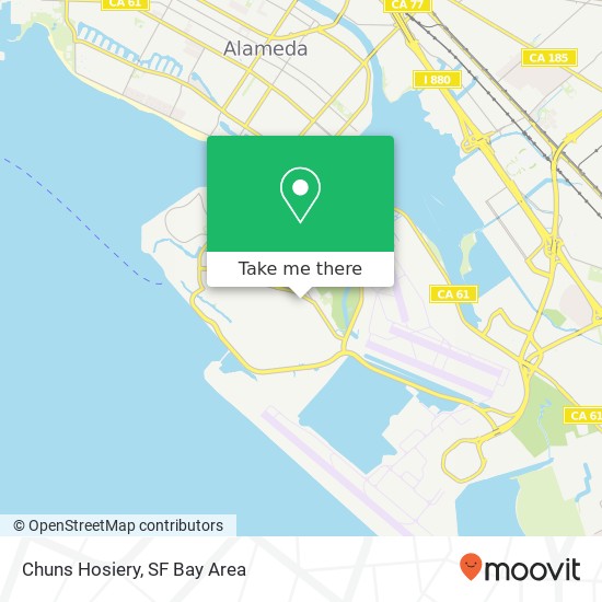 Chuns Hosiery map