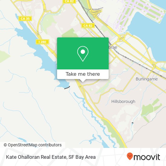 Mapa de Kate Ohalloran Real Estate
