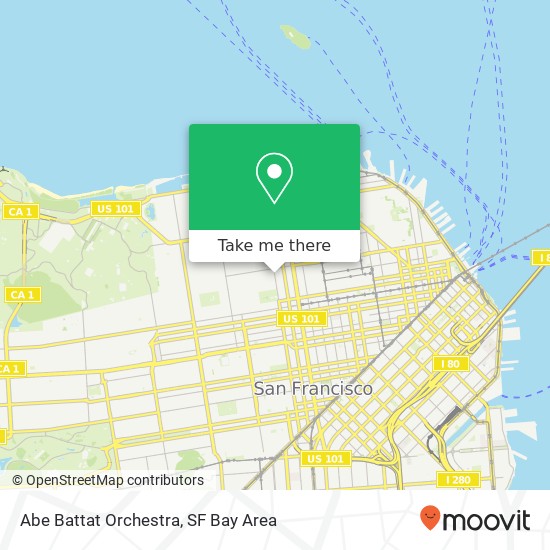 Abe Battat Orchestra map