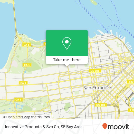 Innovative Products & Svc Co map