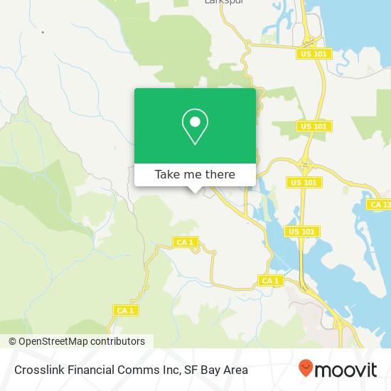 Crosslink Financial Comms Inc map