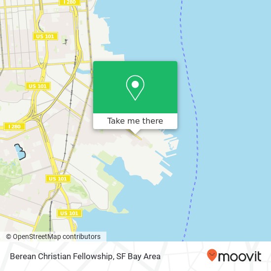 Berean Christian Fellowship map