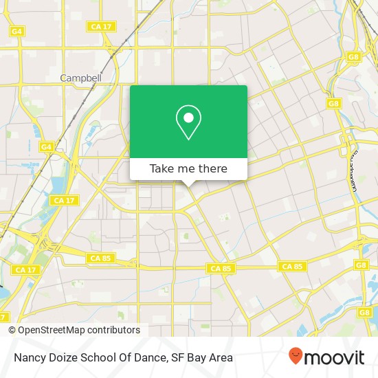 Mapa de Nancy Doize School Of Dance