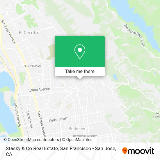 Stasky & Co Real Estate map