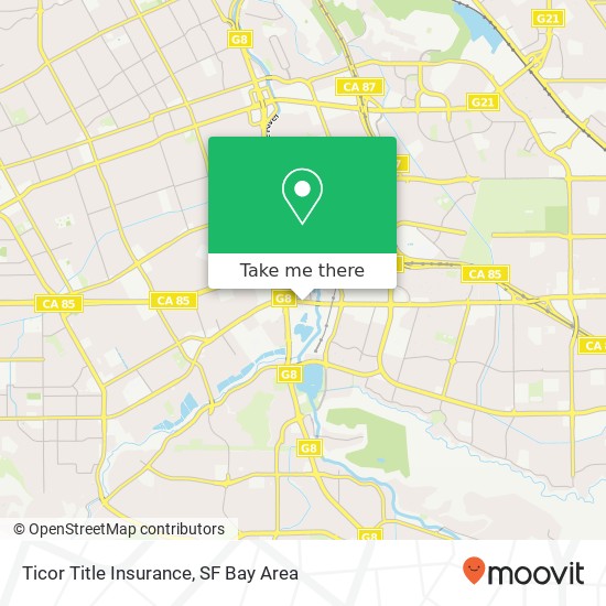 Ticor Title Insurance map