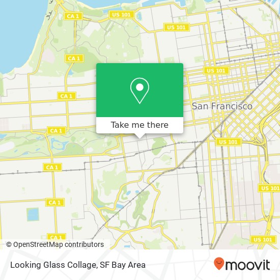 Looking Glass Collage map