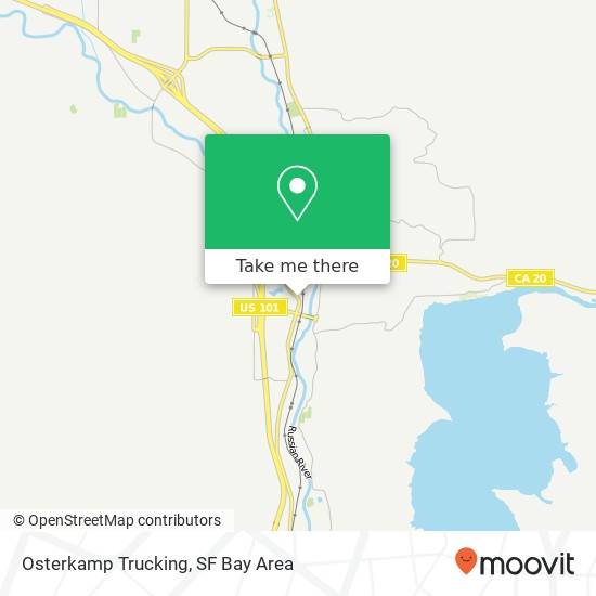 Mapa de Osterkamp Trucking