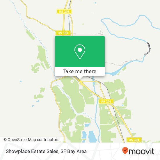 Showplace Estate Sales map