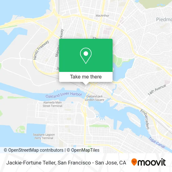 Jackie-Fortune Teller map