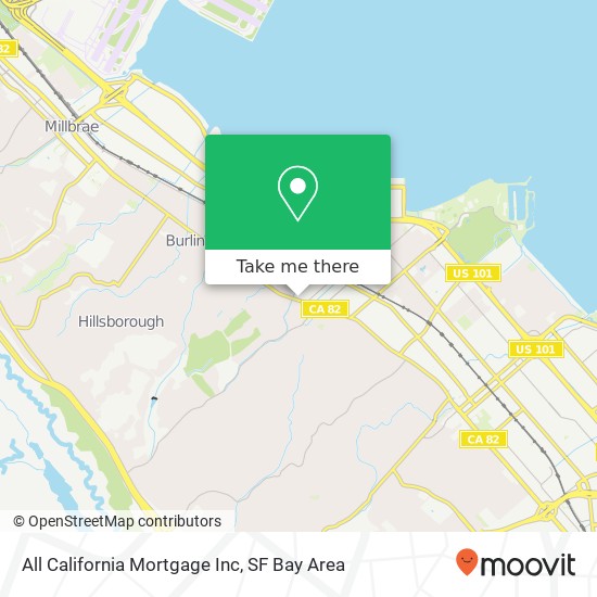 All California Mortgage Inc map