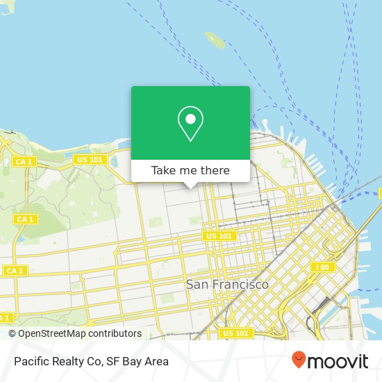 Pacific Realty Co map