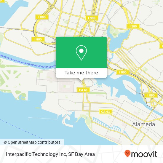 Interpacific Technology Inc map