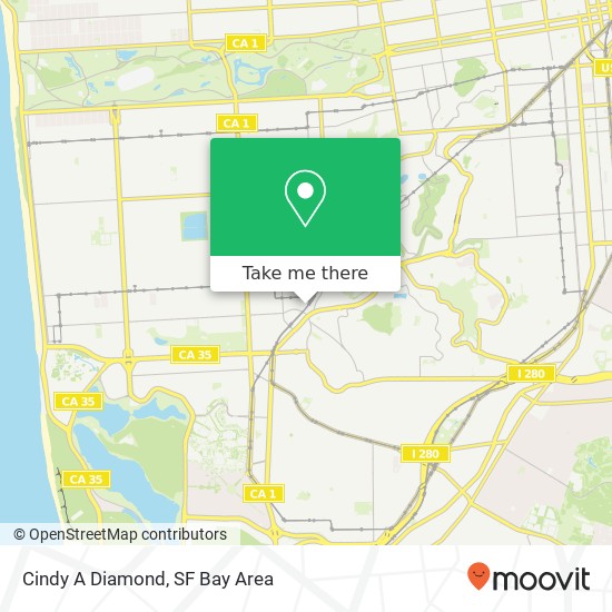 Cindy A Diamond map