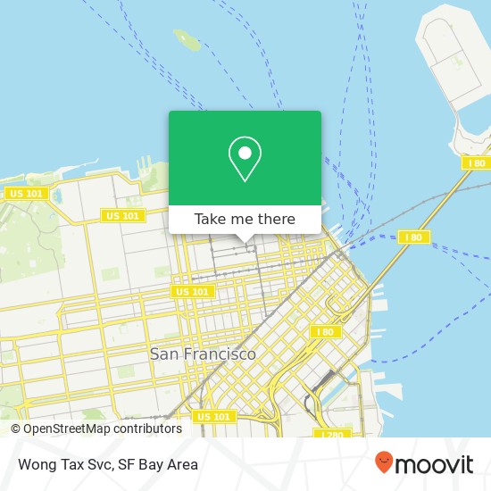 Wong Tax Svc map