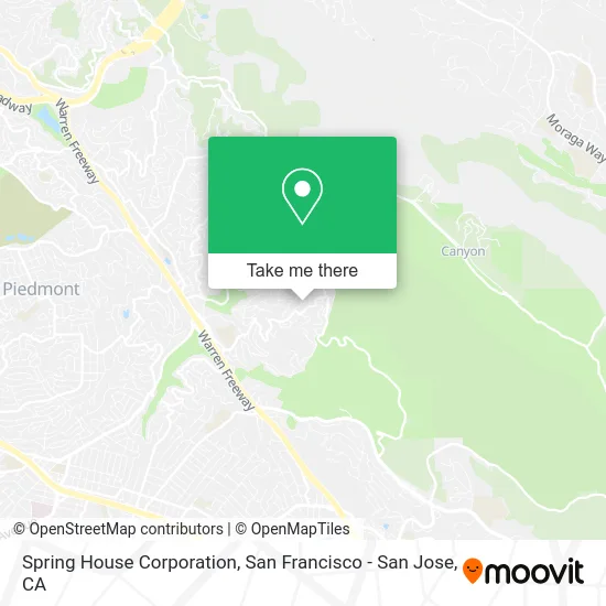 Spring House Corporation map