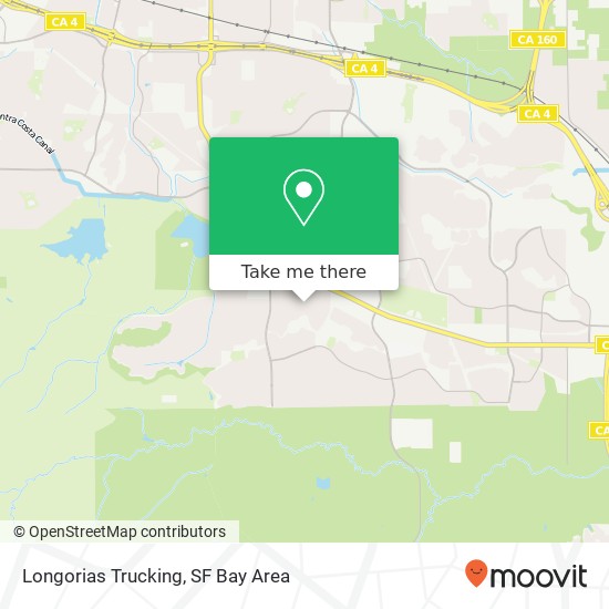 Longorias Trucking map