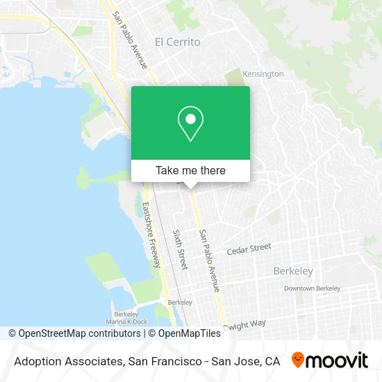 Mapa de Adoption Associates