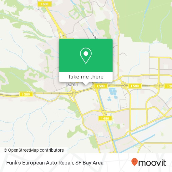 Mapa de Funk's European Auto Repair