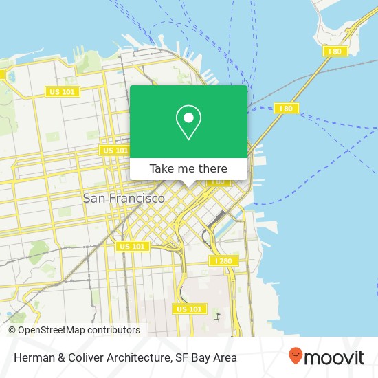 Herman & Coliver Architecture map