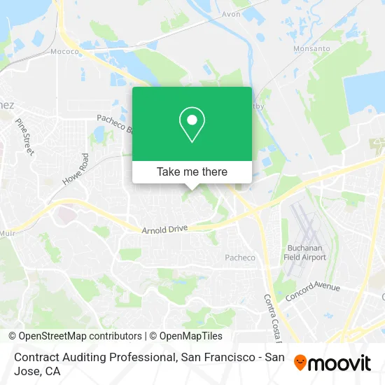Contract Auditing Professional map