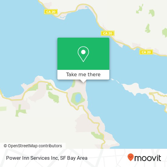 Mapa de Power Inn Services Inc