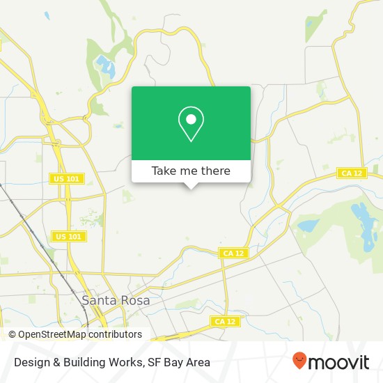 Design & Building Works map