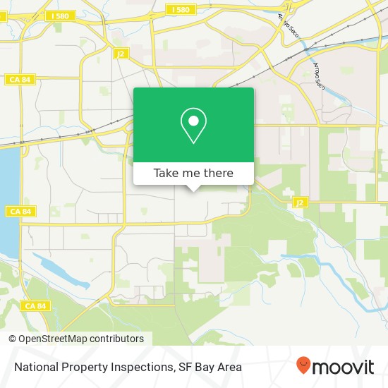 Mapa de National Property Inspections