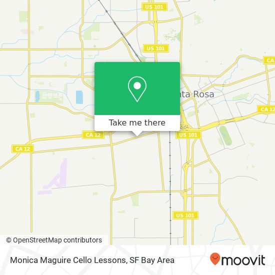 Monica Maguire Cello Lessons map