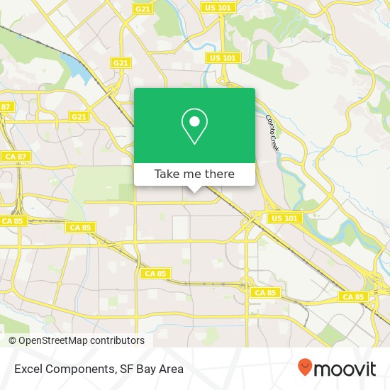 Excel Components map