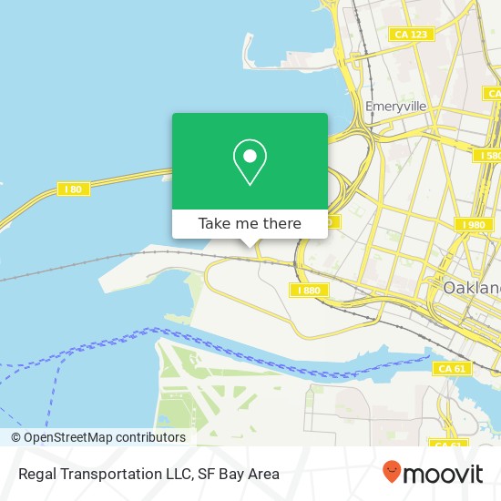 Regal Transportation LLC map
