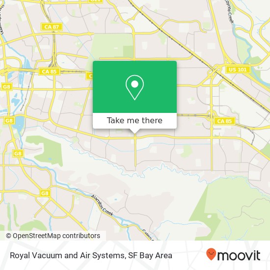 Mapa de Royal Vacuum and Air Systems