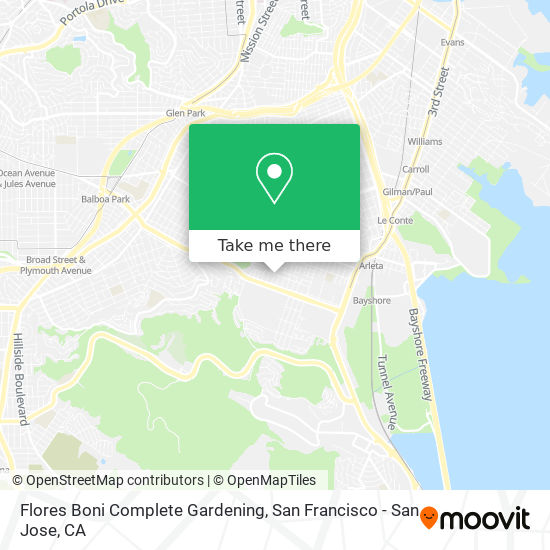 Flores Boni Complete Gardening map