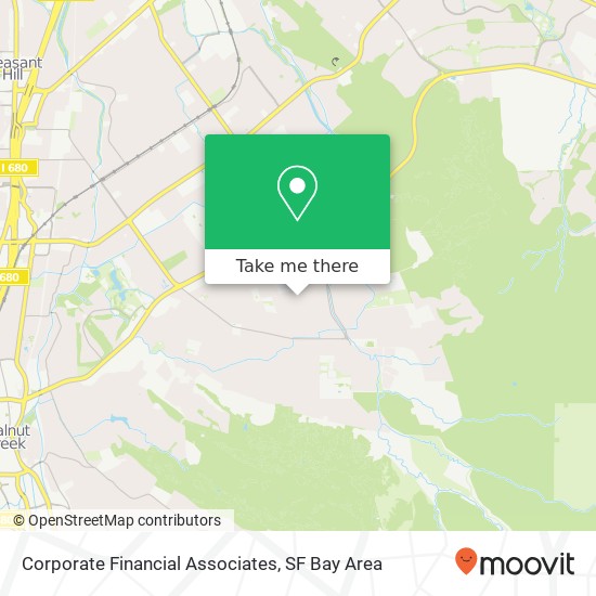 Corporate Financial Associates map